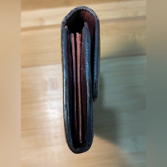 Gucci Shiny Guccissima Lovely Heart Continental Wallet Scarlatto - Picture 9 of 12